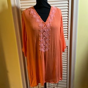 Lilly Pulitzer target coverup orange and pink size 3x